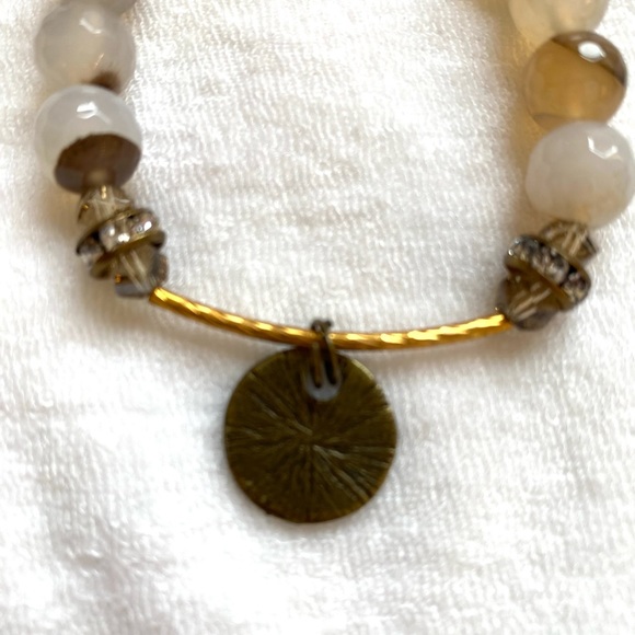 Whispering Prayer Bracelet with Be True to Yourself Coin - Picture 2 of 5